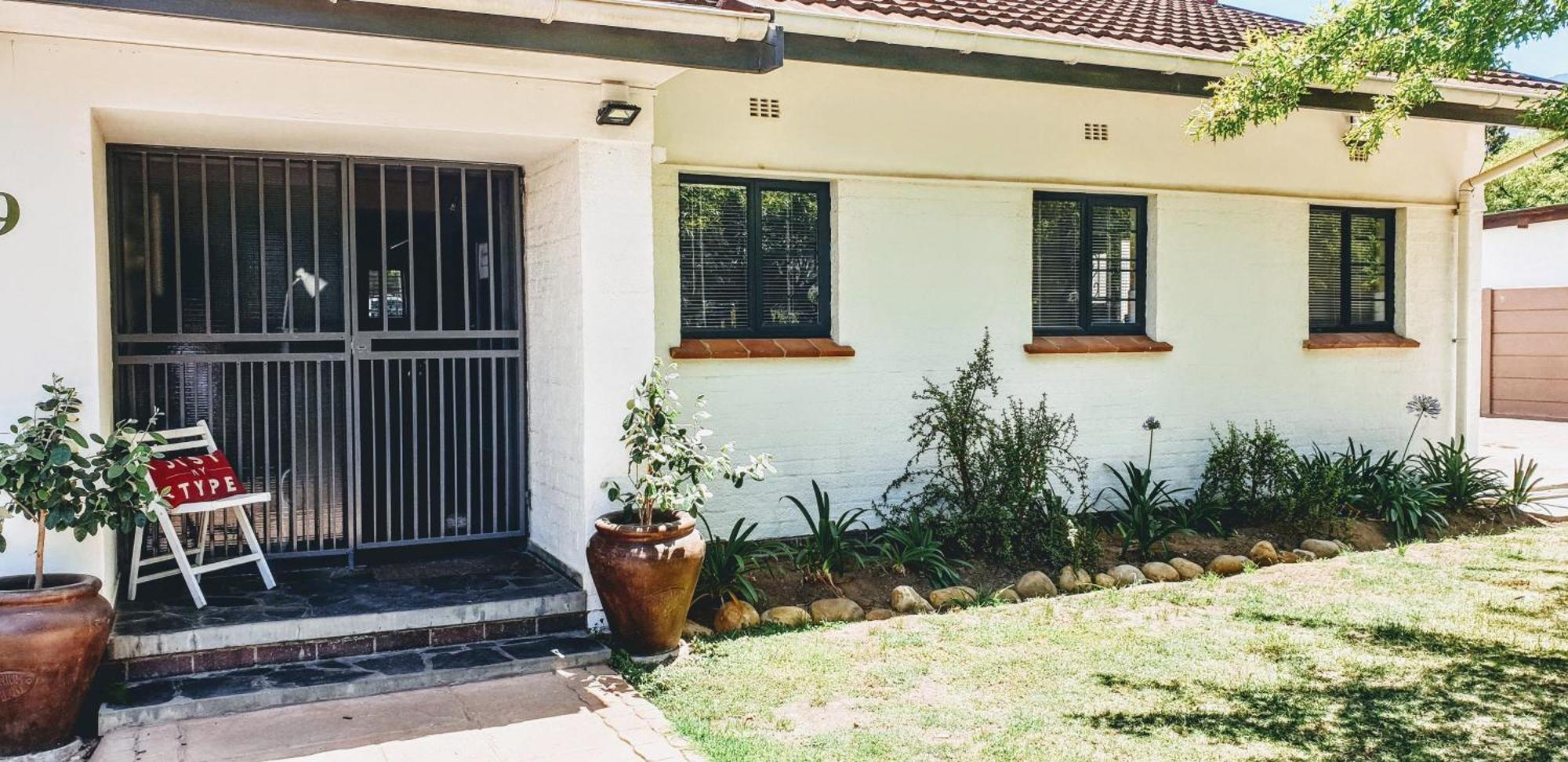 9 on Drommedaris Hotell Stellenbosch Exteriör bild
